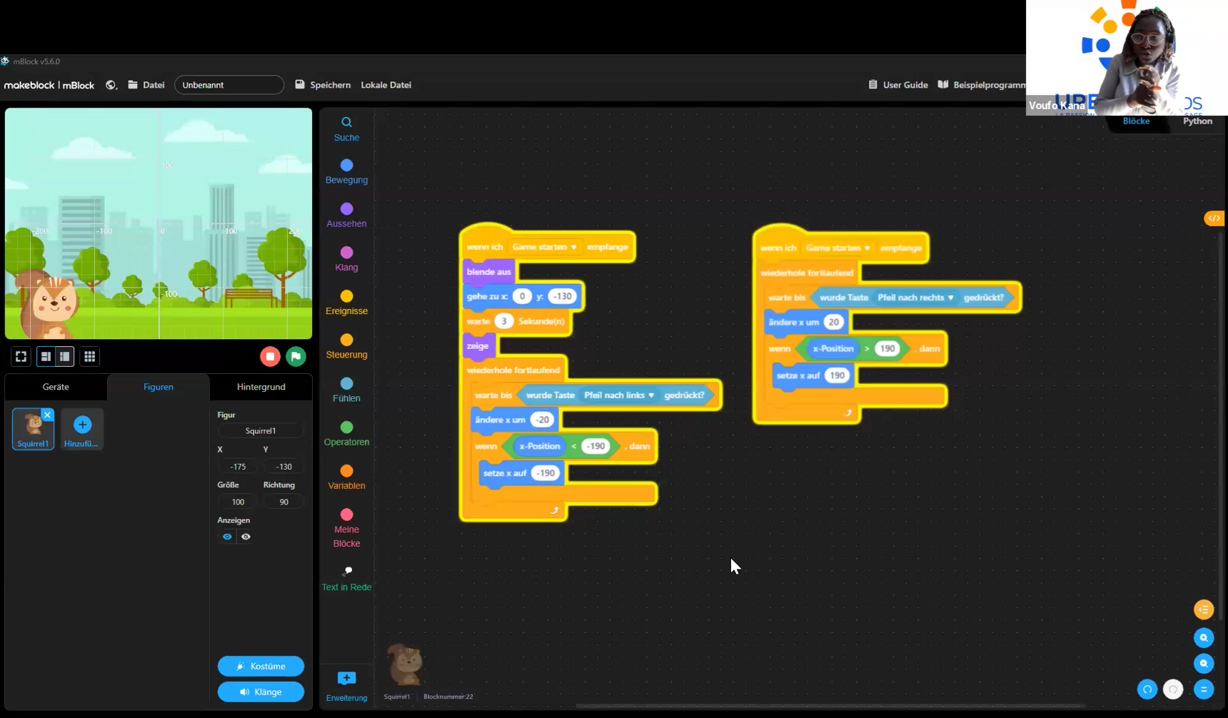 First online course: Kids create their own video game with UPENDO Labs
